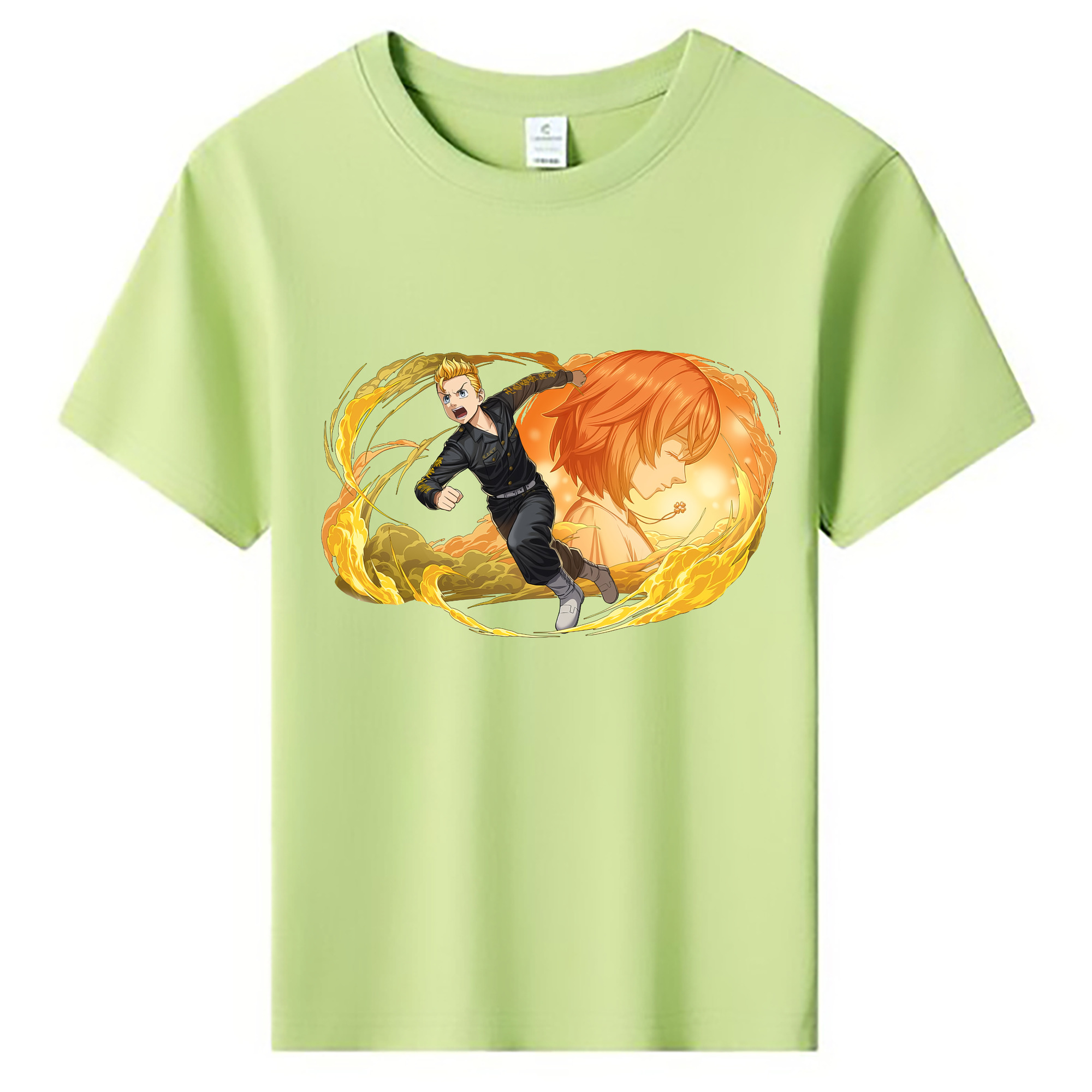 （画像用） 東京リベンジャーズ Tokyo Revengers 綿100％キッズTシャツ（フロントプリント）